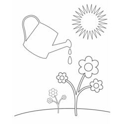 ぬりえページ: 春の季節 (自然) #165092 - 無料の印刷可能なぬりえページ