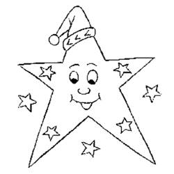 ぬりえページ: 星 (自然) #155871 - 無料の印刷可能なぬりえページ