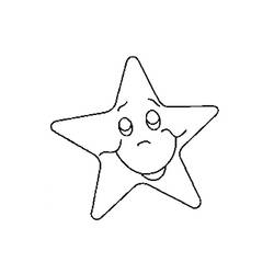 ぬりえページ: 星 (自然) #155895 - 無料の印刷可能なぬりえページ