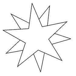 ぬりえページ: 星 (自然) #155896 - 無料の印刷可能なぬりえページ