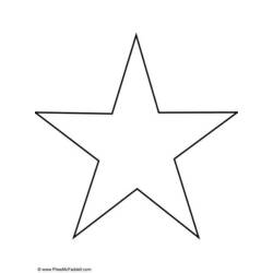 ぬりえページ: 星 (自然) #155901 - 無料の印刷可能なぬりえページ