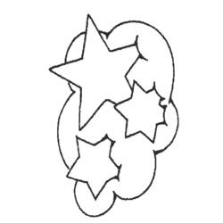 ぬりえページ: 星 (自然) #155933 - 無料の印刷可能なぬりえページ