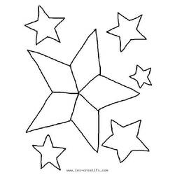 ぬりえページ: 星 (自然) #155934 - 無料の印刷可能なぬりえページ