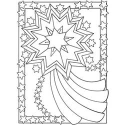 ぬりえページ: 星 (自然) #155959 - 無料の印刷可能なぬりえページ