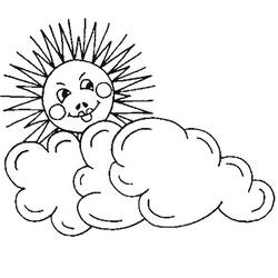 ぬりえページ: 太陽 (自然) #157954 - 無料の印刷可能なぬりえページ