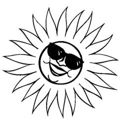 ぬりえページ: 太陽 (自然) #158012 - 無料の印刷可能なぬりえページ