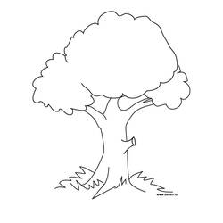 ぬりえページ: 木 (自然) #154667 - 無料の印刷可能なぬりえページ