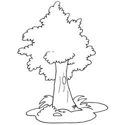 ぬりえページ: 木 (自然) #154680 - 無料の印刷可能なぬりえページ
