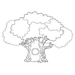 ぬりえページ: 木 (自然) #154688 - 無料の印刷可能なぬりえページ