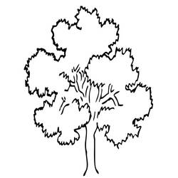 ぬりえページ: 木 (自然) #154701 - 無料の印刷可能なぬりえページ