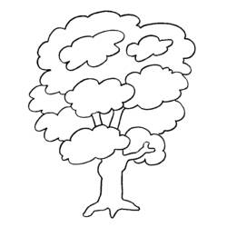 ぬりえページ: 木 (自然) #154719 - 無料の印刷可能なぬりえページ
