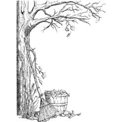 ぬりえページ: 木 (自然) #154779 - 無料の印刷可能なぬりえページ