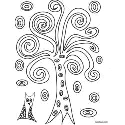 ぬりえページ: 木 (自然) #154795 - 無料の印刷可能なぬりえページ