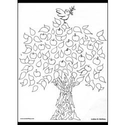 ぬりえページ: 木 (自然) #154813 - 無料の印刷可能なぬりえページ