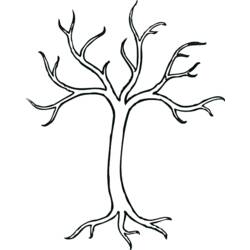 ぬりえページ: 木 (自然) #154882 - 無料の印刷可能なぬりえページ