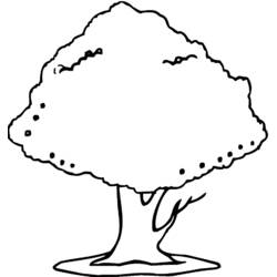 ぬりえページ: 木 (自然) #154922 - 無料の印刷可能なぬりえページ