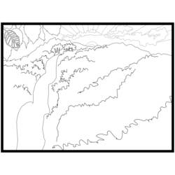 ぬりえページ: 滝 (自然) #159927 - 無料の印刷可能なぬりえページ