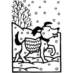ぬりえページ: 冬季 (自然) #164536 - 無料の印刷可能なぬりえページ