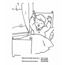 ぬりえページ: ベッド (オブジェクト) #168131 - 無料の印刷可能なぬりえページ