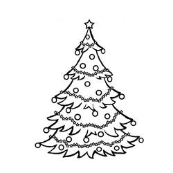 ぬりえページ: クリスマスツリー (オブジェクト) #167439 - 無料の印刷可能なぬりえページ