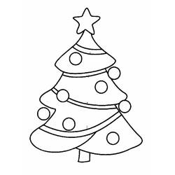 ぬりえページ: クリスマスツリー (オブジェクト) #167440 - 無料の印刷可能なぬりえページ