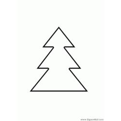 ぬりえページ: クリスマスツリー (オブジェクト) #167470 - 無料の印刷可能なぬりえページ
