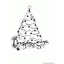 ぬりえページ: クリスマスツリー (オブジェクト) #167478 - 無料の印刷可能なぬりえページ