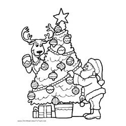 ぬりえページ: クリスマスツリー (オブジェクト) #167482 - 無料の印刷可能なぬりえページ