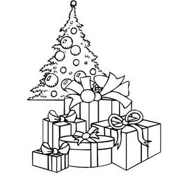 ぬりえページ: クリスマスツリー (オブジェクト) #167506 - 無料の印刷可能なぬりえページ
