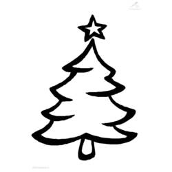 ぬりえページ: クリスマスツリー (オブジェクト) #167530 - 無料の印刷可能なぬりえページ