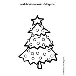 ぬりえページ: クリスマスツリー (オブジェクト) #167533 - 無料の印刷可能なぬりえページ