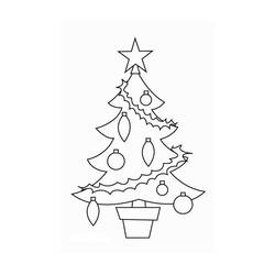ぬりえページ: クリスマスツリー (オブジェクト) #167571 - 無料の印刷可能なぬりえページ