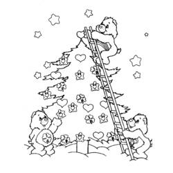 ぬりえページ: クリスマスツリー (オブジェクト) #167578 - 無料の印刷可能なぬりえページ