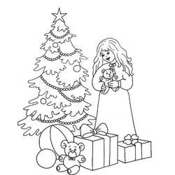 ぬりえページ: クリスマスツリー (オブジェクト) #167618 - 無料の印刷可能なぬりえページ