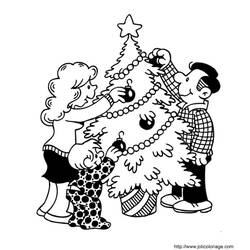 ぬりえページ: クリスマスツリー (オブジェクト) #167623 - 無料の印刷可能なぬりえページ
