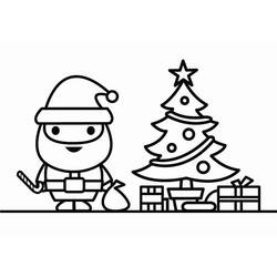 ぬりえページ: クリスマスツリー (オブジェクト) #167639 - 無料の印刷可能なぬりえページ