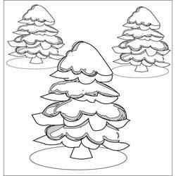 ぬりえページ: クリスマスツリー (オブジェクト) #167644 - 無料の印刷可能なぬりえページ