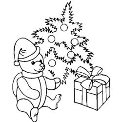 ぬりえページ: クリスマスツリー (オブジェクト) #167667 - 無料の印刷可能なぬりえページ