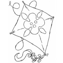 ぬりえページ: 凧 (オブジェクト) #168297 - 無料の印刷可能なぬりえページ