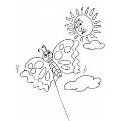 ぬりえページ: 凧 (オブジェクト) #168322 - 無料の印刷可能なぬりえページ