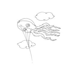 ぬりえページ: 凧 (オブジェクト) #168337 - 無料の印刷可能なぬりえページ