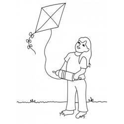 ぬりえページ: 凧 (オブジェクト) #168338 - 無料の印刷可能なぬりえページ