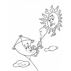 ぬりえページ: 凧 (オブジェクト) #168353 - 無料の印刷可能なぬりえページ