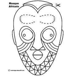 ぬりえページ: マスク (オブジェクト) #120525 - 無料の印刷可能なぬりえページ