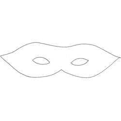 ぬりえページ: マスク (オブジェクト) #120550 - 無料の印刷可能なぬりえページ