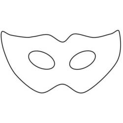 ぬりえページ: マスク (オブジェクト) #120589 - 無料の印刷可能なぬりえページ