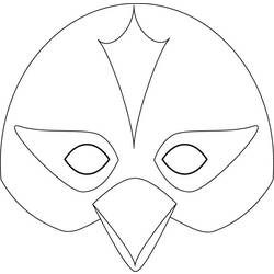 ぬりえページ: マスク (オブジェクト) #120743 - 無料の印刷可能なぬりえページ