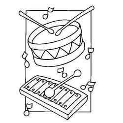 ぬりえページ: 楽器 (オブジェクト) #167117 - 無料の印刷可能なぬりえページ