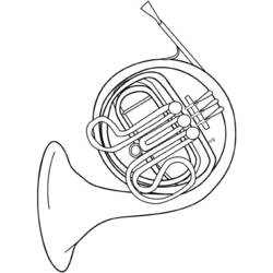 ぬりえページ: 楽器 (オブジェクト) #167174 - 無料の印刷可能なぬりえページ