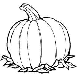 ぬりえページ: かぼちゃ (オブジェクト) #166814 - 無料の印刷可能なぬりえページ
